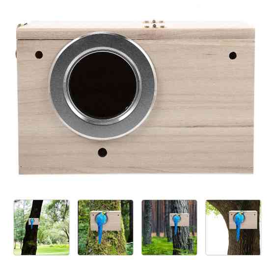 Деревʼяна хатинка для пташок 21367 Луцк