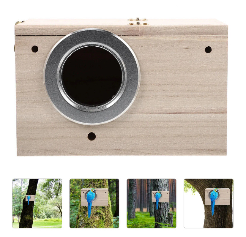 Деревʼяна хатинка для пташок 21367 Луцк - изображение 1