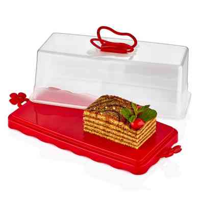 Тортовница Gusto Прямокутна 33,5 х 17 х 12,5 см (GT575) Винница