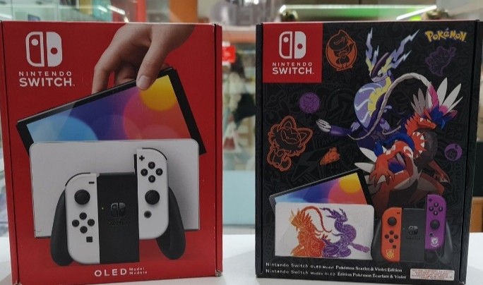Приставка NEW Nintendo Switch OLED With White Joy-Con (EU) Київ - фото 2