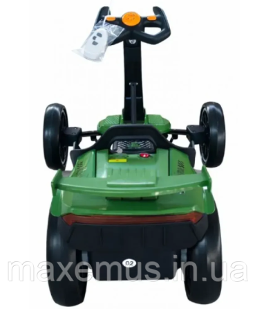 Детский электрокарт Spoko SPV19 12V 4.5Ah зеленый с пультом управления / карт на аккумуляторе для детей Мостиска