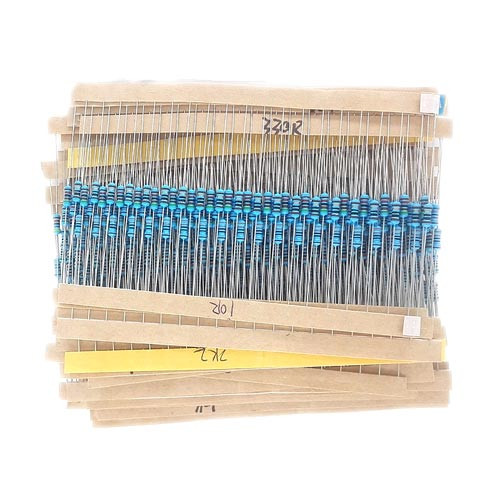 Резисторы 1/4Вт 600шт MF 1% 10Ом-1МОм Винница - изображение 1