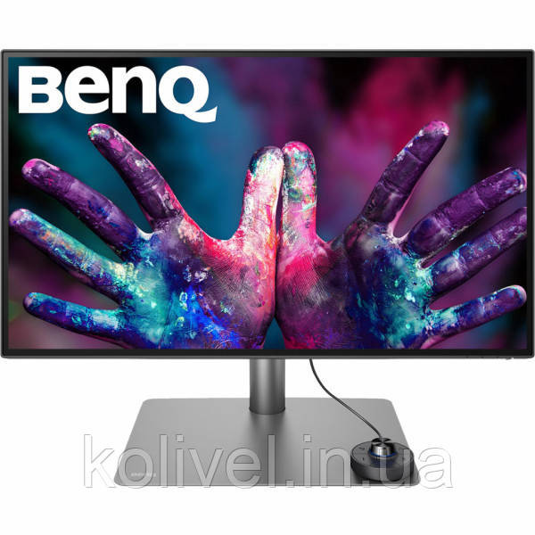 TFT 27" BenQ PD2725U, IPS, 4K UHD, DHDR400, 2xHDMI, DP, 2xThunderbolt 3 (USB-C), USB-hub, HAS, кол. Київ - фото 1