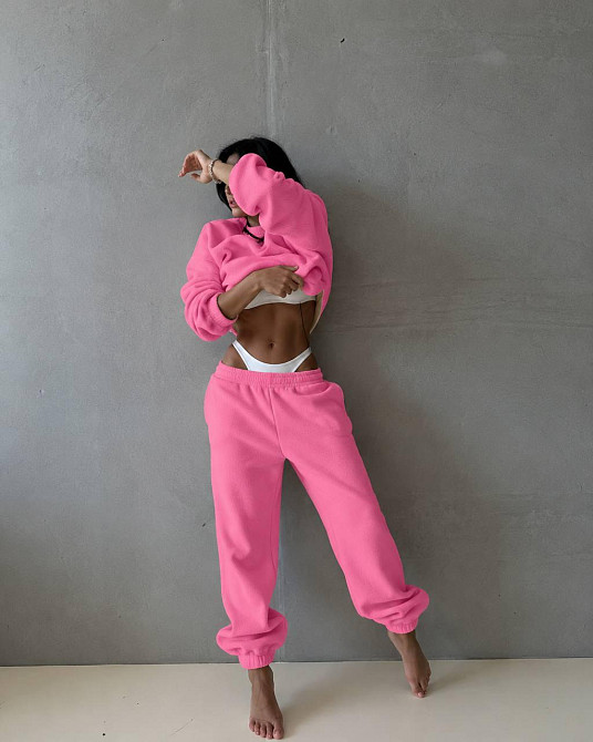 Теплый женский костюм из флис-полара 50-52, Барби Одесса - изображение 5
