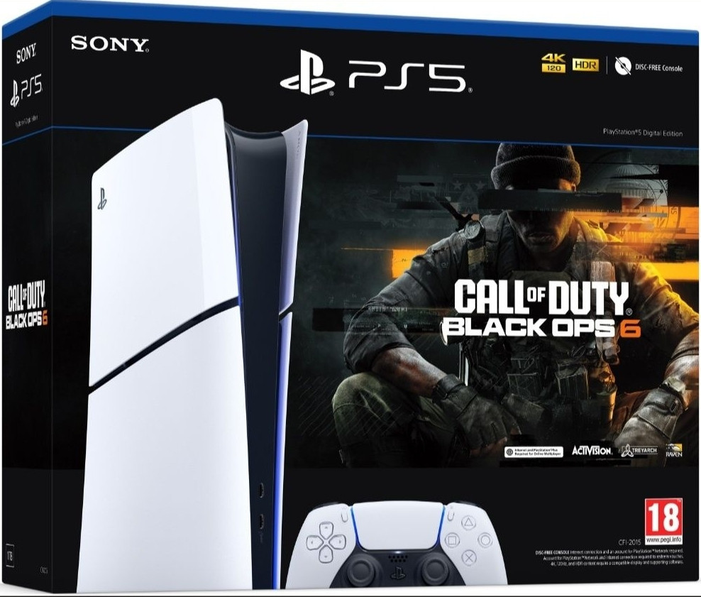 Приставка Sony PlayStation 5 Slim 1TB Digital Edition Call of Duty. Харків - фото 3