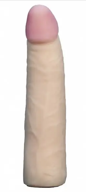 Насадка для страпона телесная EGZO Ciberskin NSTR04 ( 17,5 см х 3,8 см ) Sex Aura Киев - изображение 2