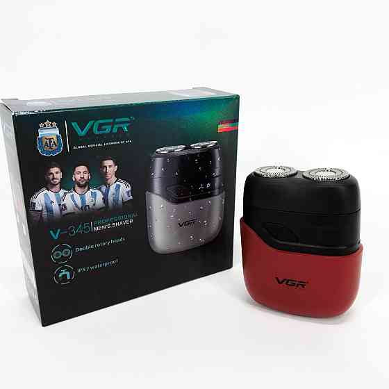 Електробритва VGR V-345. LY-129 Колір: червоний Київ
