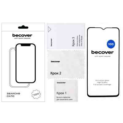 Стекло защитное BeCover Samsung Galaxy A04e SM-A042 10D Black (711347) Винница