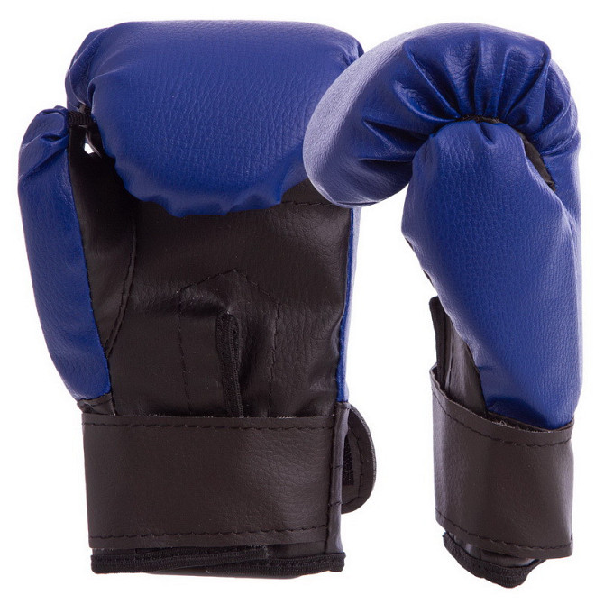 Рукавички боксерські BOXER 4 oz Шкірвініл Вишневе - фото 4
