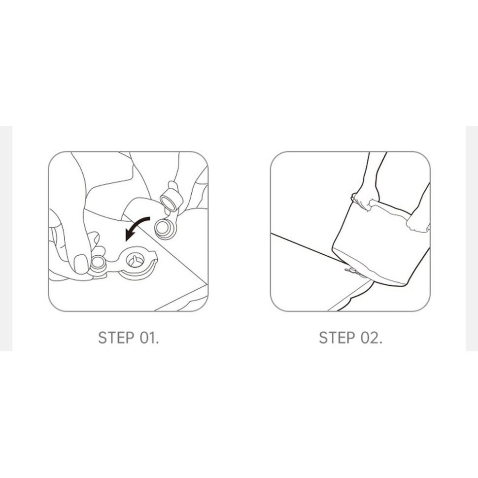 Матрац двомісний Naturehike CNK2550WS019 (65 мм) з мішком для надування Зелений Вінниця - фото 9