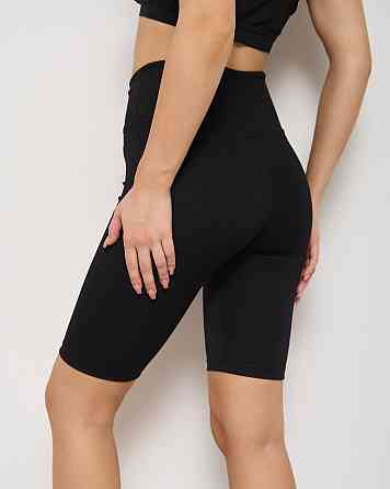 Велосипедки женские в рубчик Nicoletta 10075 S, M, L, XL, XXL, Черый Киев