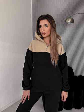 Женский теплый костюм двухцветный Одесса