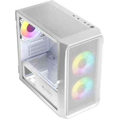 Корпус Logic concept PORTOS MESH+GLASS ARGB fans 3x120mm WHITE (AM-PORTOS-20-0000000-0002) Винница