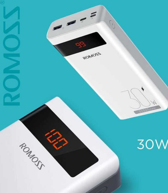 Power Bank Romoss Sense 8PS Pro 30000mAh 30W (PHP30-892-1133H) Киев - изображение 1