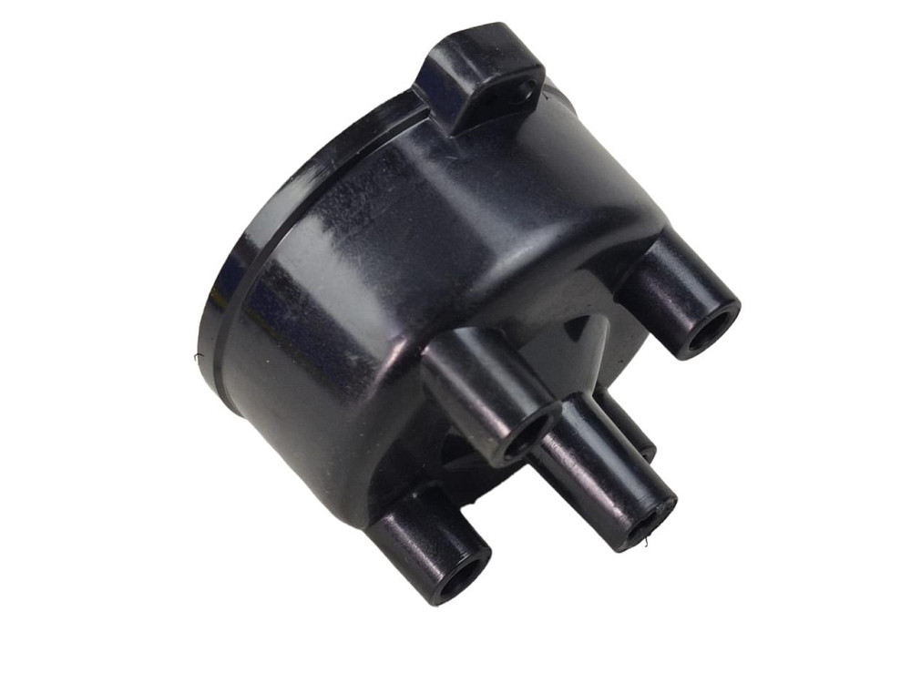 Крышка 2108, 2109, 21099, ЗАЗ 1102, 1103, 1105 Таврия (крышка распределителя зажигания черная) трамблера Мукачево - изображение 2