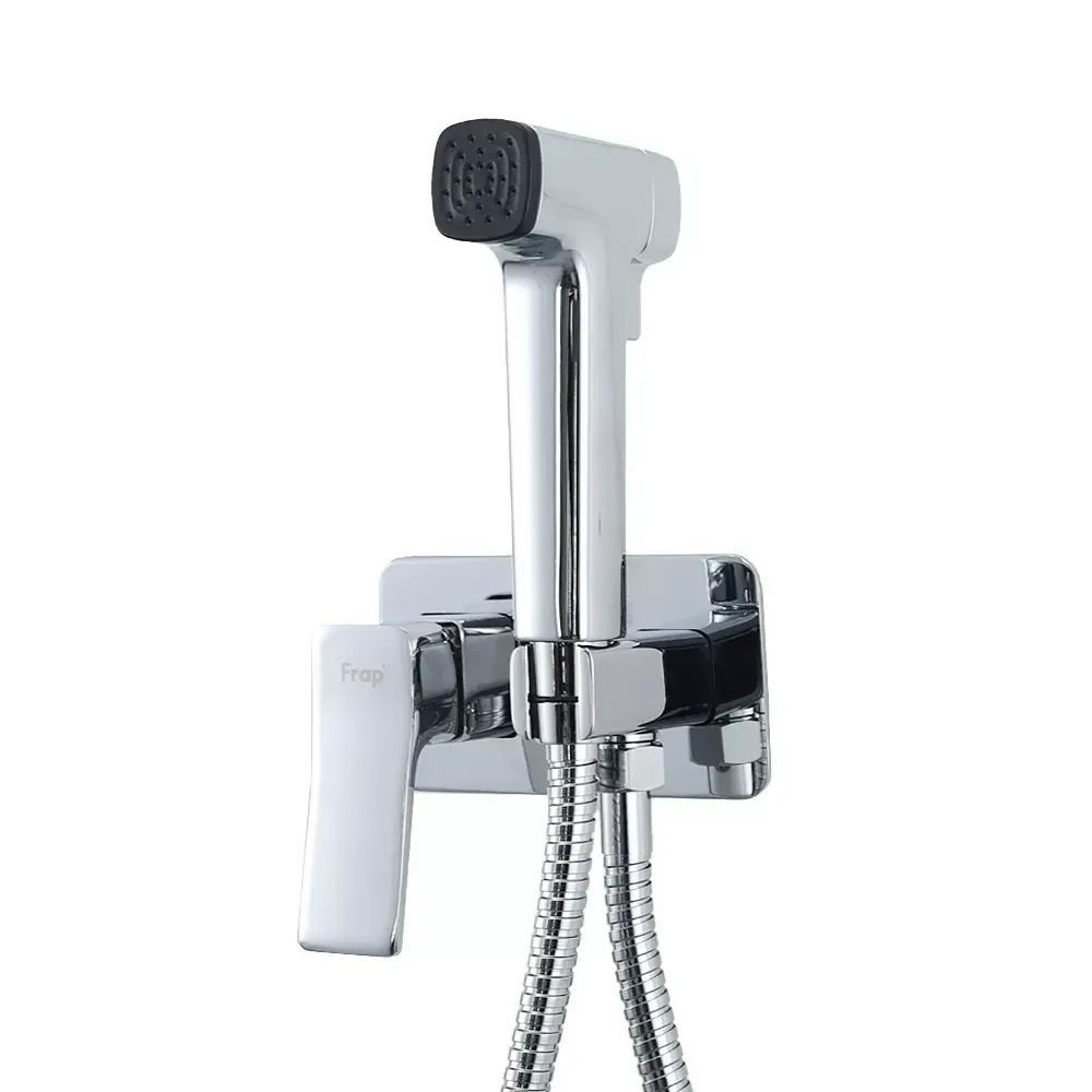 Гігієнічний душ прихованого монтажу FRAP F2084 хром Київ - фото 1