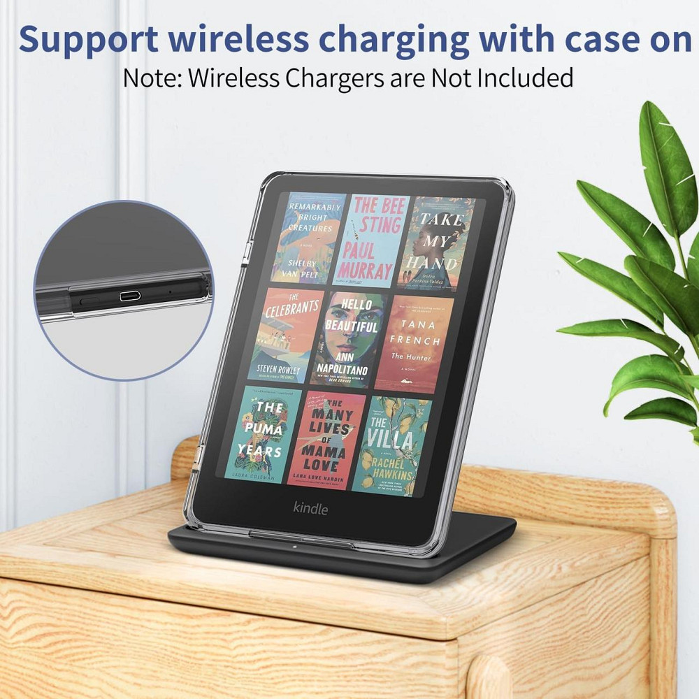 Чохол Sonlaryin для 7" Kindle Paperwhite Kids / Signature Edition (12 покоління 2024) ультра тонкий прозорий антижовтий Київ - фото 2