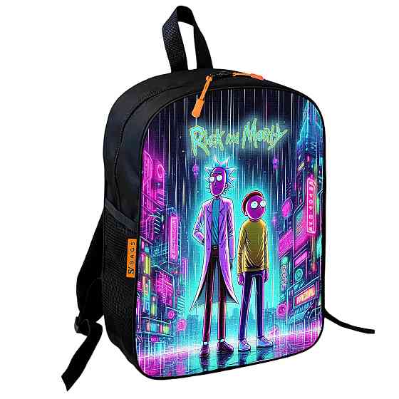 Рюкзак шкільний дитячий Рік і Морті «Rick and Morty» 36х27 см для хлопчика (01091) Київ