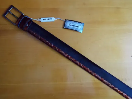 Ремень кожаный брючный новый. Харьков