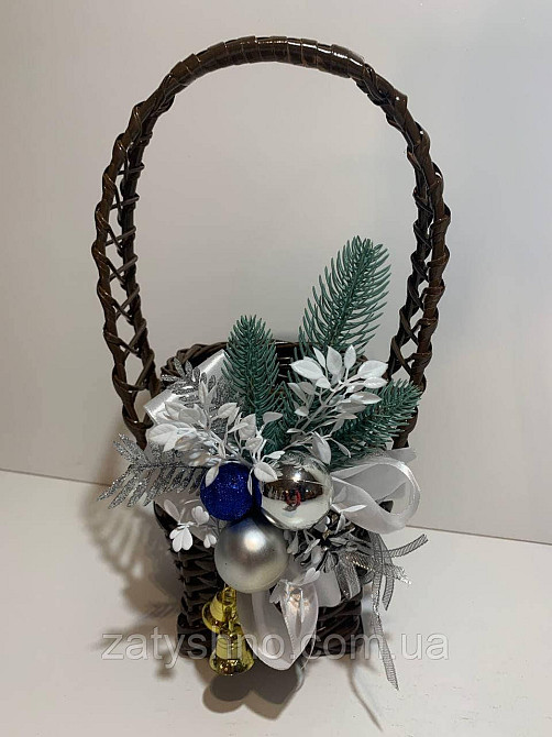 Корзина плетеная  под литровую банку Киев - изображение 2