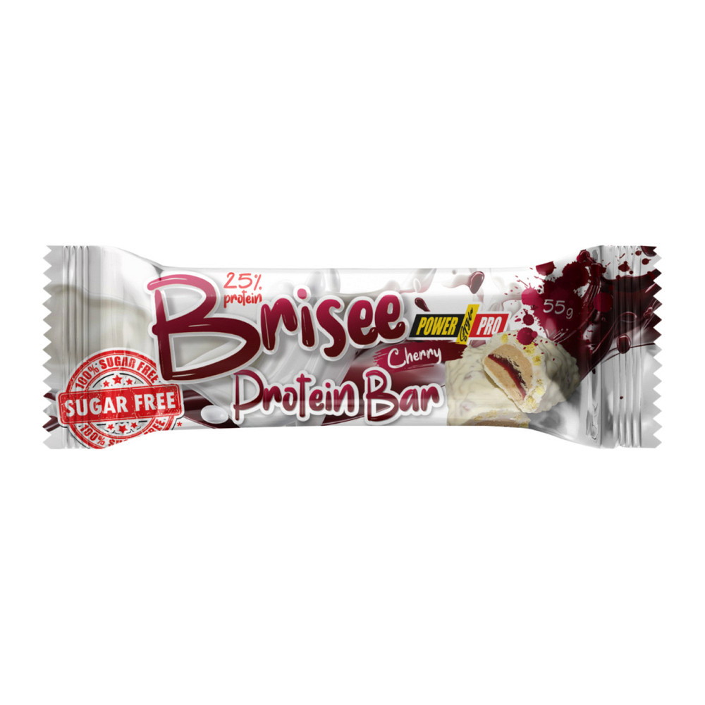 Протеиновый батончик Power Pro Brisee 25% - 20х55g Cherry Киев - изображение 4