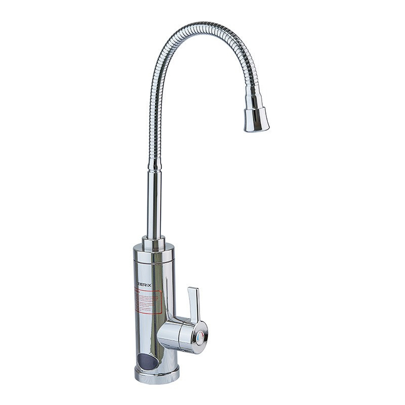 Проточный электрический водонагреватель Zerix ELW14-EF с индикатором температуры ZX4784 Харьков - изображение 2