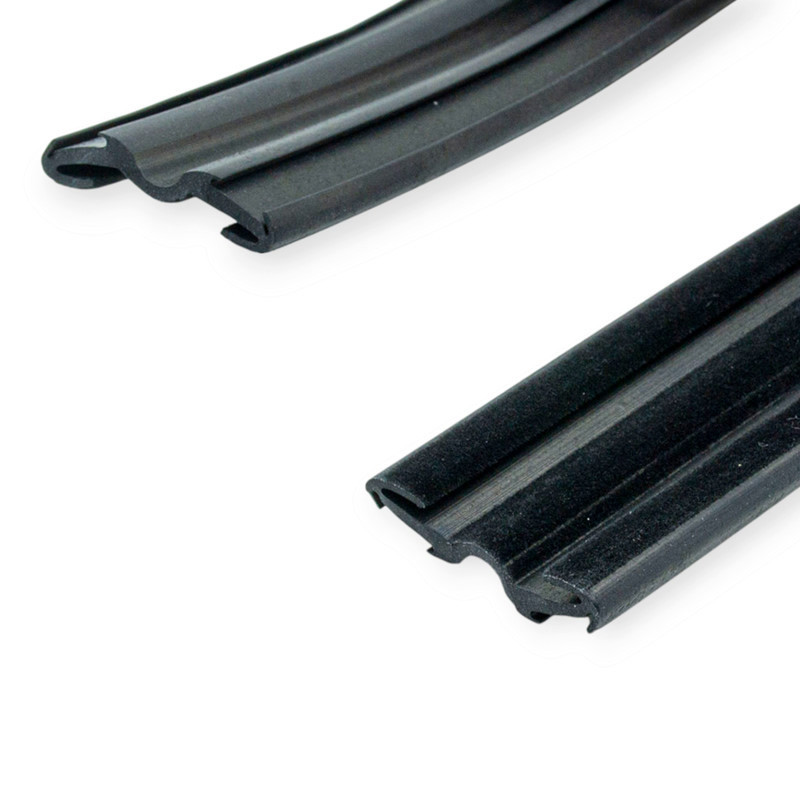 Уплотнитель стекла (фетр) Москвич 2140 (6300 мм) без форточки опускного Мукачево - изображение 1