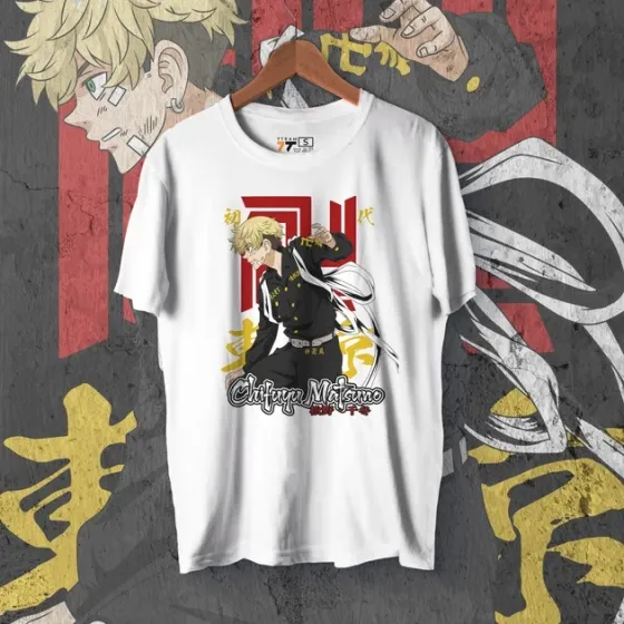 Футболка чоловіча з  принтом Токийские Мстители Чифую Мацуно 2 WE Розмір 48 Дніпро