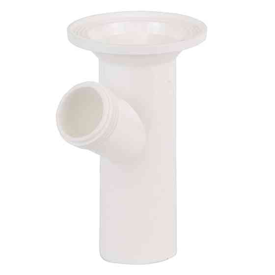 TAU Сифон для кухонной мойки с нержавеющим выпуском 1½" выводом под стир. машину и гибким отвод Киев