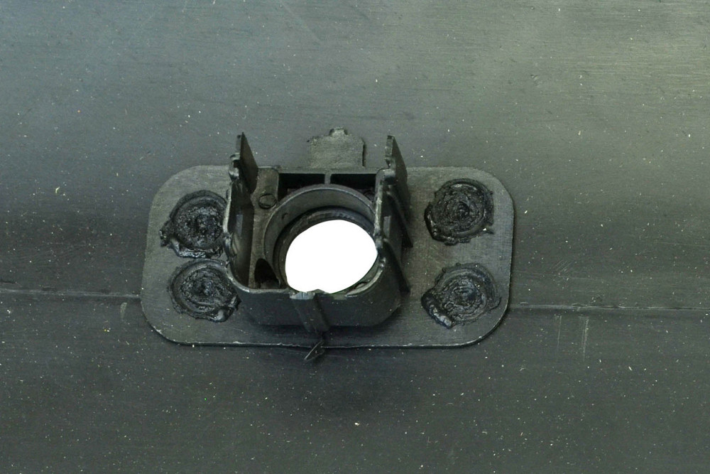 Бампер Кіа Cerato 3 (2016-2018) рестайлінг седан під парктронік задній Мукачево - фото 4