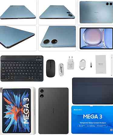 Планшет Blackview MEGA 3 12/256 СТИЛУС, ЧЭХОЛ, СКЛО, КЛАВИАТУРА, МЫШ. Киев