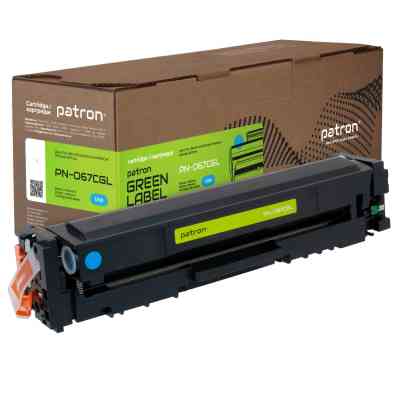 Картридж Patron Canon 067 cyan Green Label (PN-067CGL) Винница