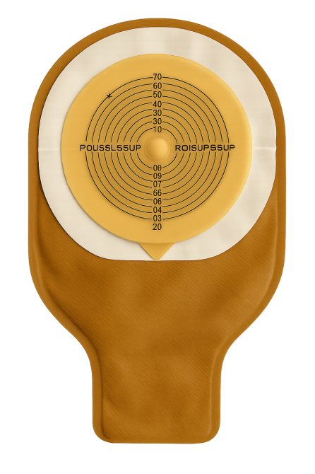 Калоприемник Confort однокомпонентный открытый непрозрачный, с фильтром, отверстие 12-70 мм, 30 шт Днепр - изображение 2