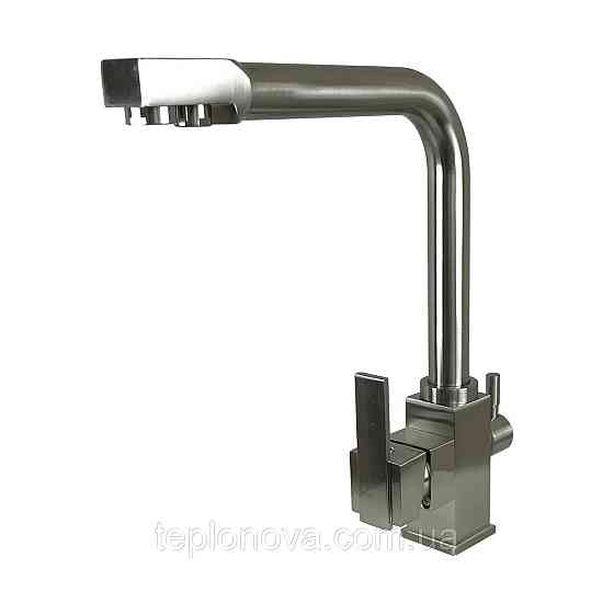 Змішувач для кухні під осмос Globus Lux LAZER GLLR-0100-8-STSTEEL Чернівці