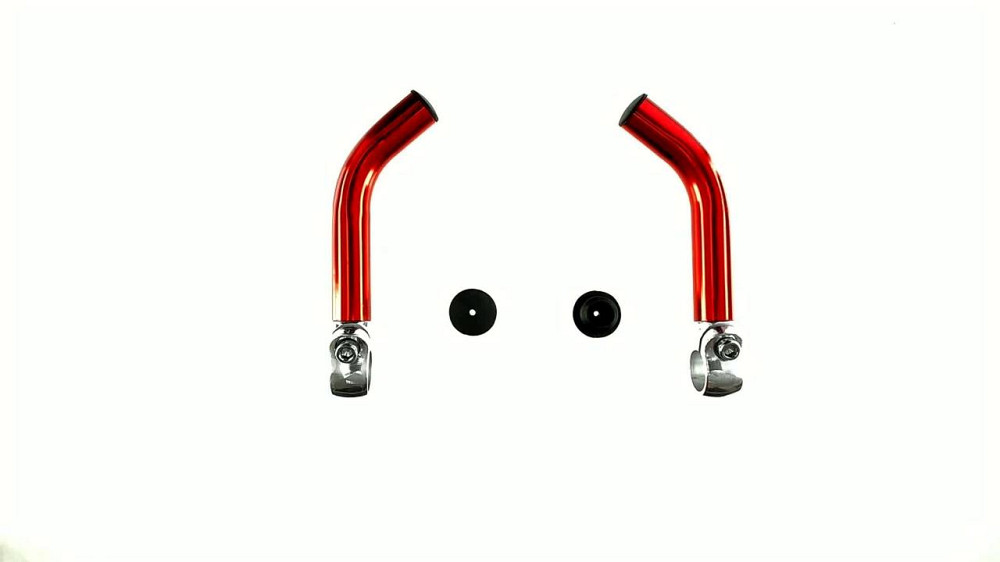 Упори для рук велосипеда (роги) (червоні) Мукачево - фото 1