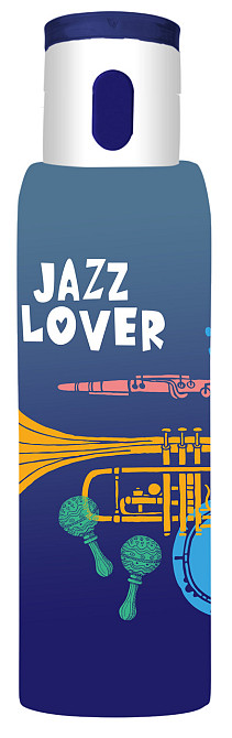 Пляшка для води Herevin Hanger-Jazz Lover 0.75 л (161407-086) (7135962) Київ - фото 1