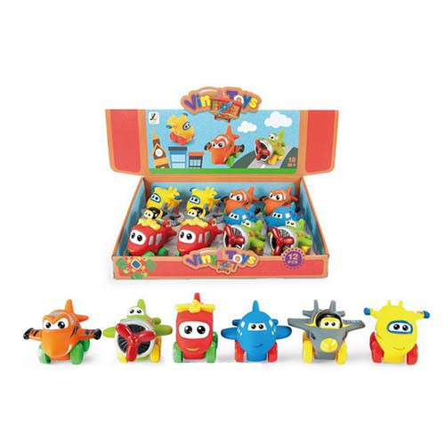 Транспорт JZD-034 12 шт. (6 видів) в диспл., 33-7-25,5 см., шт Київ - фото 1