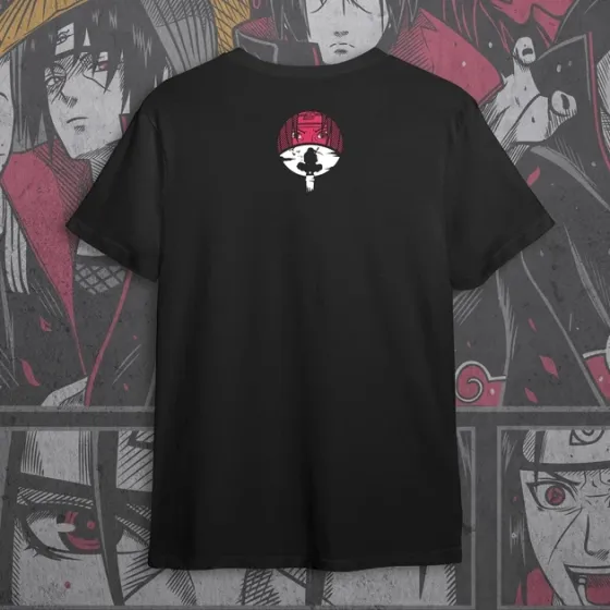 Футболка чоловіча з  принтом Наруто Итачи Учиха 7 Розмір 48 Дніпро