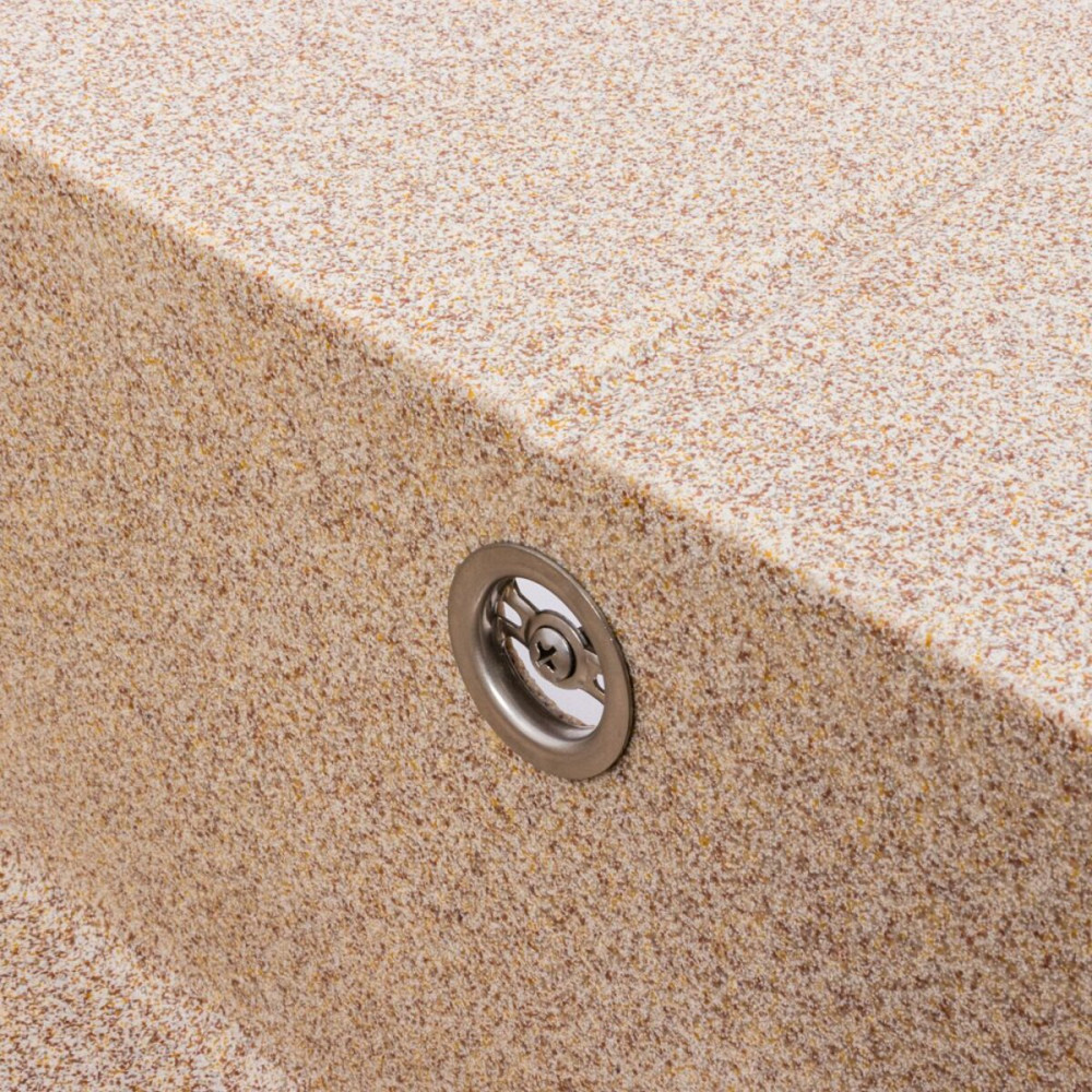 VALESO Гранітна мийка VALESO MAGNUM 7950 матова Карамель Коломия - фото 14