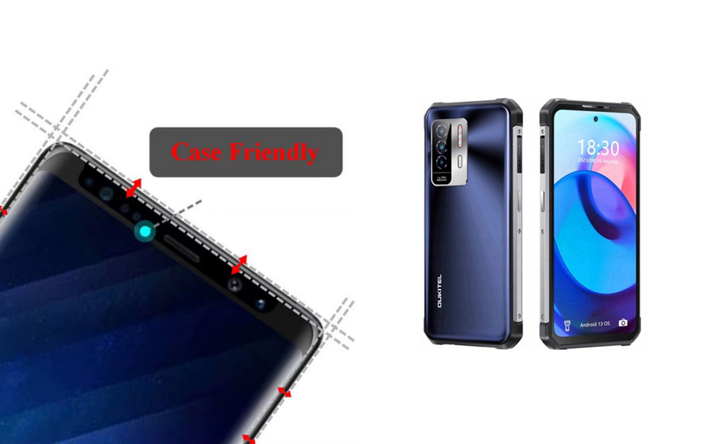 Захисне скло HyperGlass Pro для Oukitel WP27 – максимальна чутливість та захист Київ - фото 4