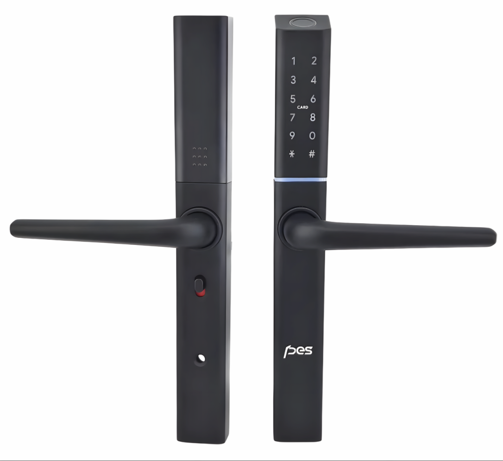 PES Ford чорний розумний замок з вузьким корпусом Київ - фото 1