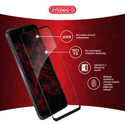 Скло захисне Intaleo Full Glue MOTO G14 Black (1283126577772) Вінниця