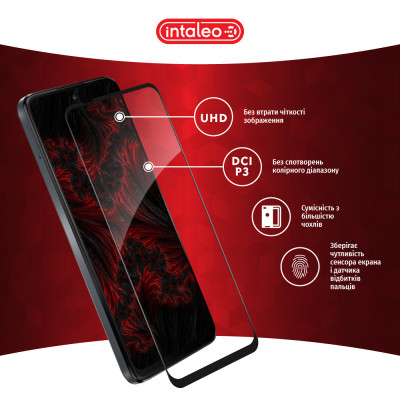 Скло захисне Intaleo Full Glue MOTO G14 Black (1283126577772) Вінниця - фото 4