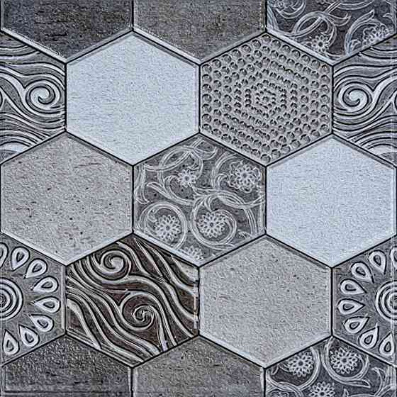 Декоративна ПВХ плитка на самоклейці 300х300х5мм Квадрат, ціна за 1 шт. (СПП-603) SW-00000670 Київ