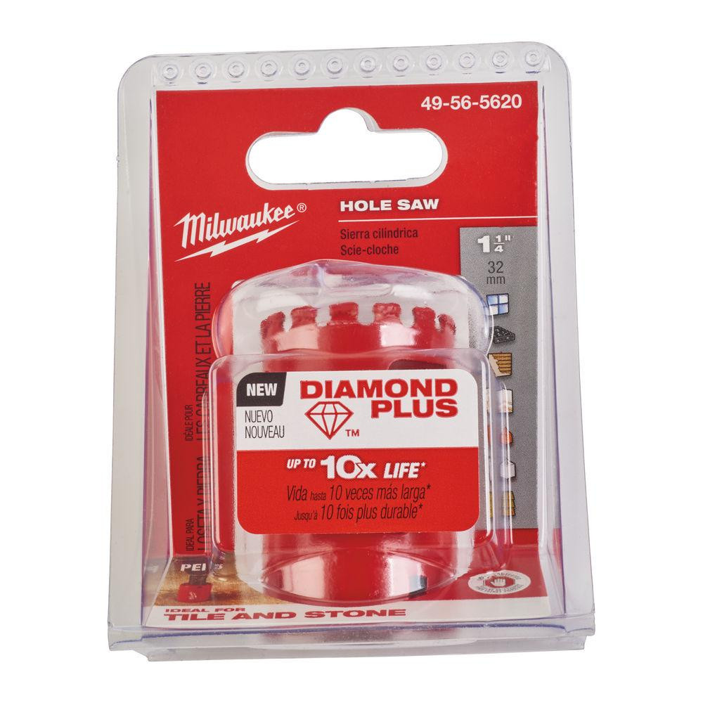 Коронка алмазна Diamond Plus MILWAUKEE, Ø32мм (з різьбою) Одеса - фото 2