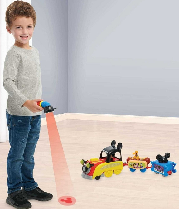 Disney Mickey Mouse Funhouse Light Way Train. Київ - фото 3