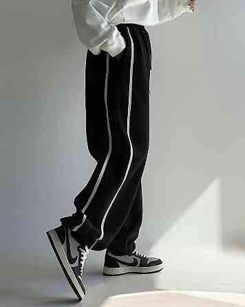 Жіночі стильні широкі штани тринитка на флісі Одеса