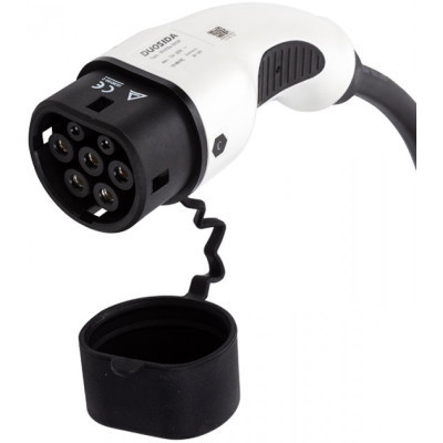 Зарядный кабель для электромобиля Duosida Type 2 - Type 2, 32A, 7.2kW, 1-фазный, 5м (EV200146) Винница - изображение 3