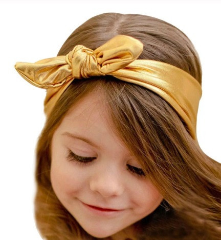 Пов'язка Солоха дитяча one size золотистий Київ - фото 1