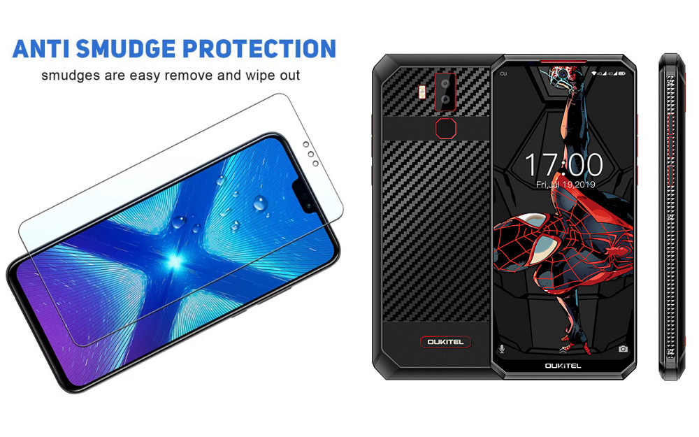 Защитное стекло NeoGlass для Oukitel K13, Oukitel K13 Pro – ультрапрозрачное и устойчивое Киев - изображение 3